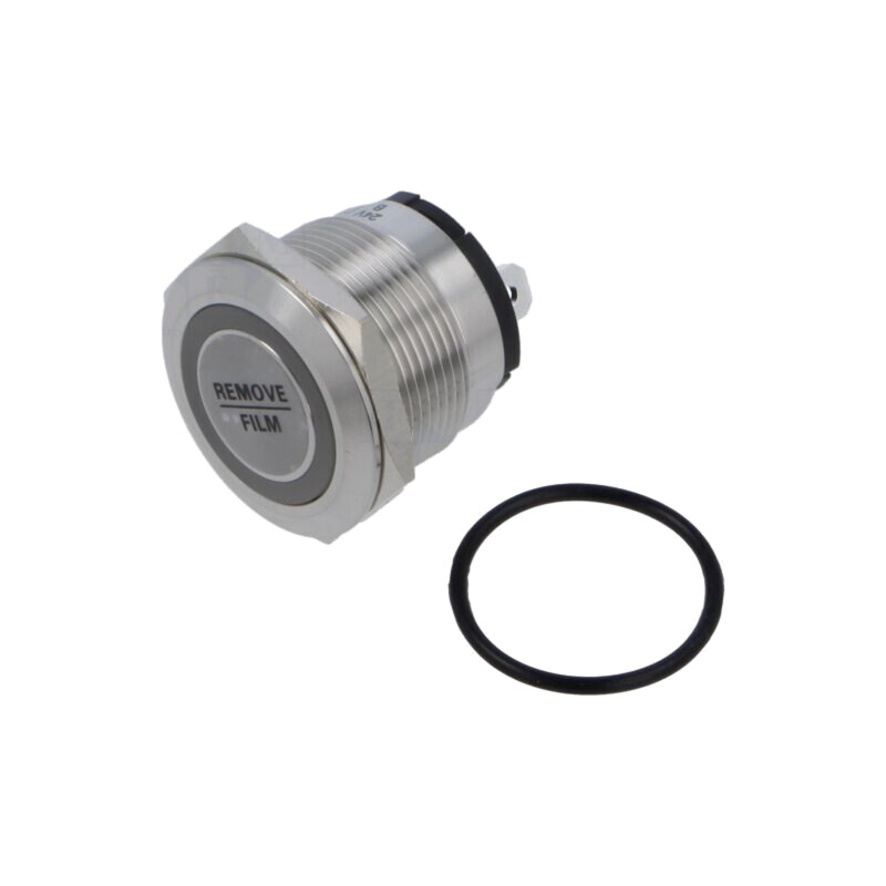 Comutator: anti-vandalism; Poz: 2; SPST; 20A/250VAC; IP67; OFF-(ON)