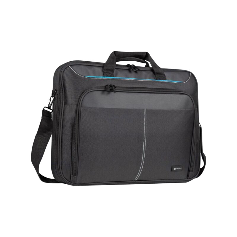 Laptop bag; black; poliester 600D; Usable dim: 400x90x290mm