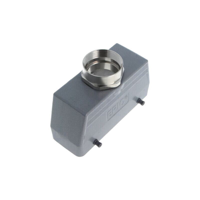 Enclosure for connectors: HDC; size H-B 24; for cable; straight