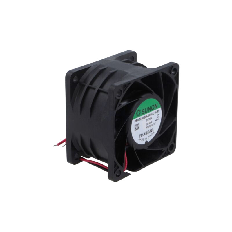 Ventilator: DC; axial; 12VDC; 60x60x38mm; 127,8m3/h; 73,1dBA; bilă
