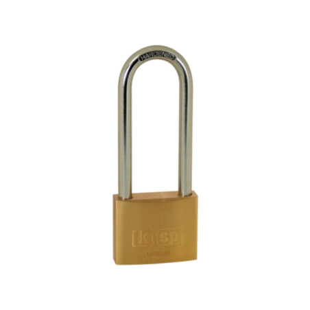 Lacăt; cu toartă; alamă; Protecţie: medie (nivel 6); A: 50mm; C: 8mm