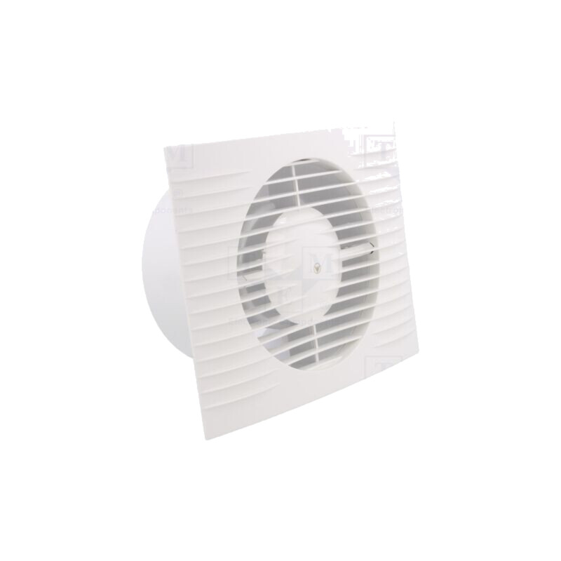 Ventilator: AC; axial; 230VAC; Ø118mm; 150m3/h; 46dBA; glisare; IPX4