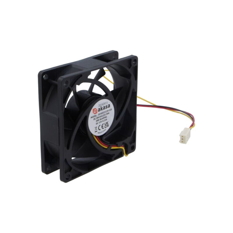 Ventilator: DC; axial; 12VDC; 80x80x25mm; EBR; 3000rot./min; 5buc.