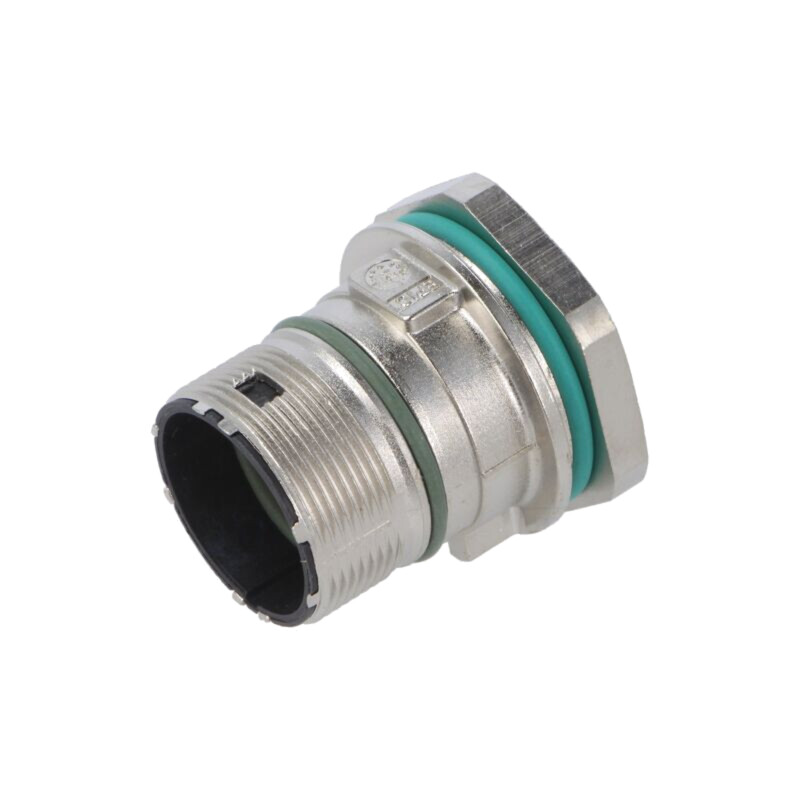 Enclosure for connectors: M23; external thread,threaded joint