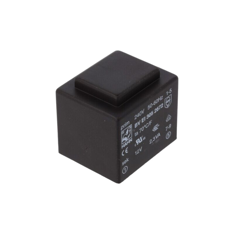 Transformator: încapsulat; 2,3VA; 240VAC; 12V; 192mA; PCB; BVEI