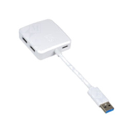 Accessories: USB hub; white; hub USB; Out: USB A socket x4