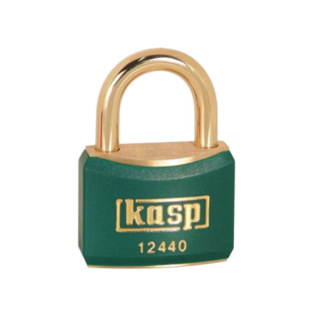 Lacăt; cu toartă; alamă; Protecţie: joasă (nivel 4); A: 40mm; verde