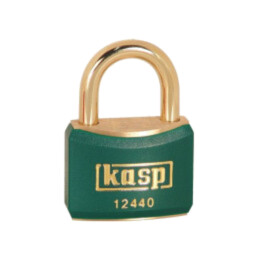 Lacăt; cu toartă; alamă; Protecţie: joasă (nivel 4); A: 40mm; verde