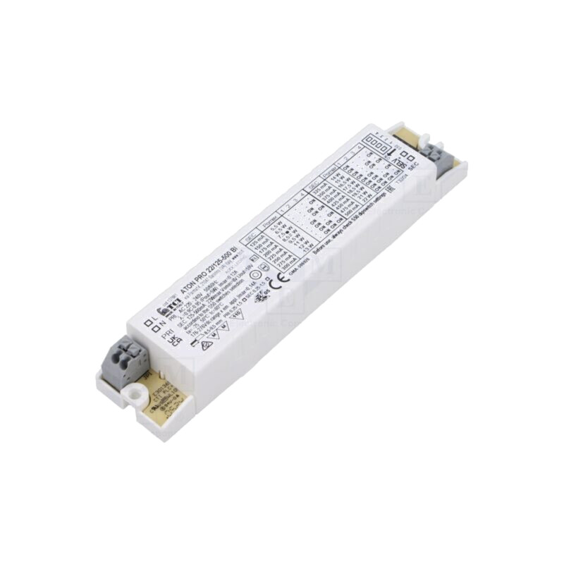 Alimentator: pulsatoriu; LED; 5÷44VDC; 125÷500mA; 220÷240VAC; IP20
