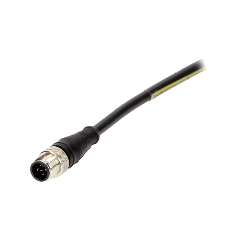 Conector: M12; mufă; tată; Micro-Change; PIN: 5; drept; 4A; 60V; IP67