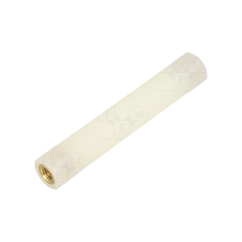 Bucşă izolantă; Filet int: M6; Lung: 80mm; UL94V-2; poliamidă