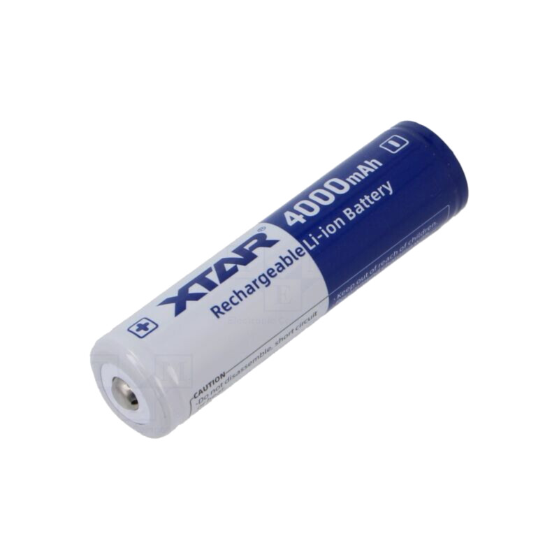 Acumul: Li-Ion; 18650,MR18650; 3,6V; 4000mAh; Ø18,7x69,2mm; 10A