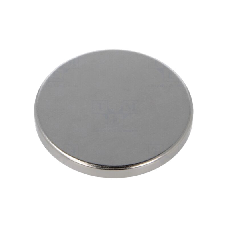 Magnet: fix; neodim; 76N; Ø: 38mm; H: 4mm