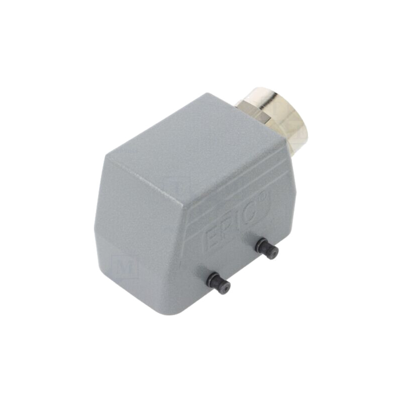 Enclosure for connectors: HDC; size H-B 10; for cable; straight