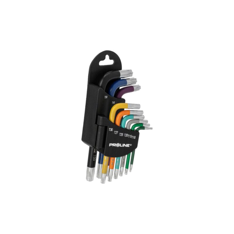 Set chei; Torx®; TX10,TX15,TX20,TX25,TX27,TX30,TX40,TX45,TX50
