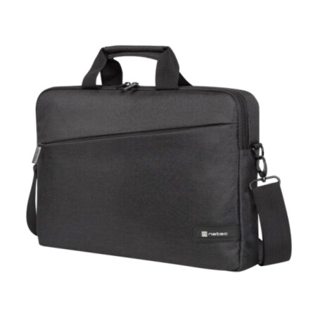 Laptop bag; black; poliester 300D; Usable dim: 380x40x260mm