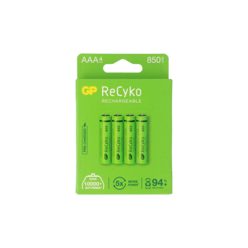Acumul: Ni-MH; AAA,R3; 1,2V; 850mAh; ReCyko; blister; Ready2Use