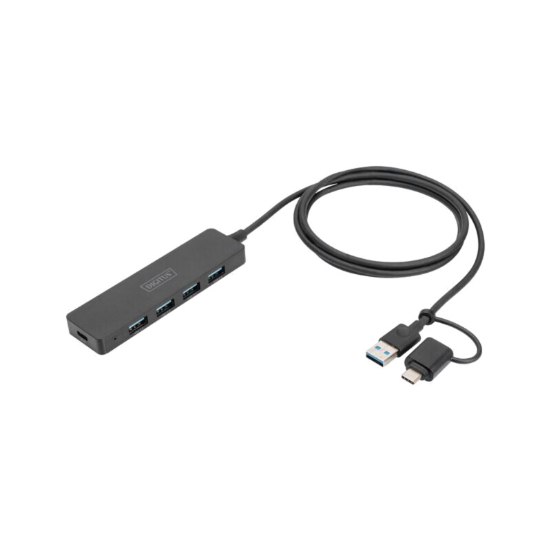 Hub USB; USB A soclu x4,USB A mufă,USB C soclu,USB C mufă