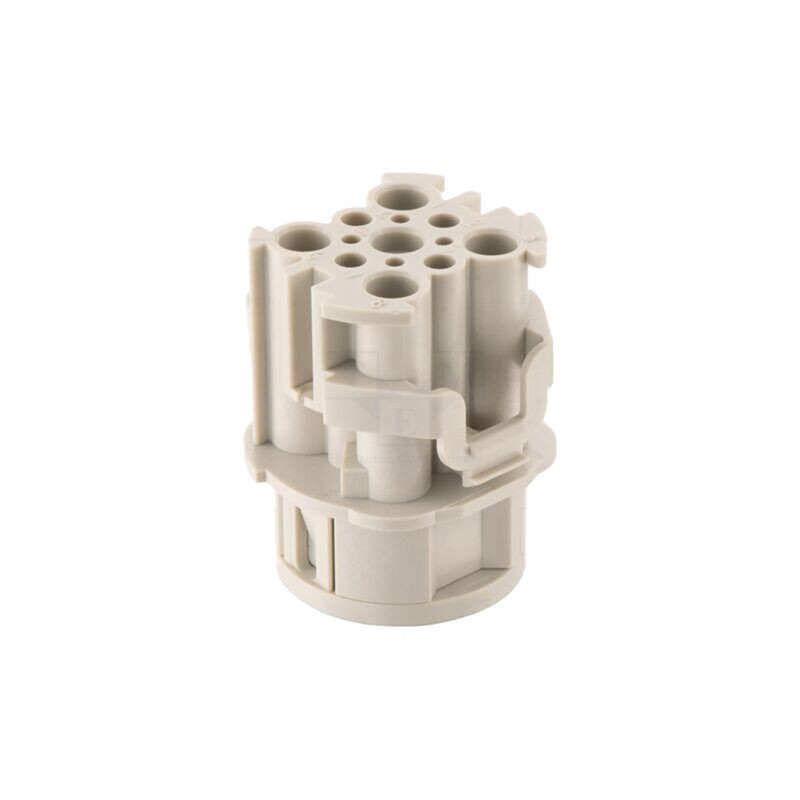 Conector: circular; mamă; inserturi de contact; Han® F+B; PIN: 9