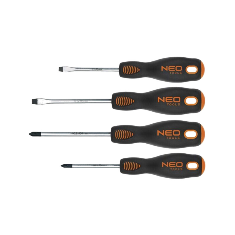 Kit: şurubelniţe; Phillips,plată; PH1,PH2,SL 5,SL 6; 4buc.