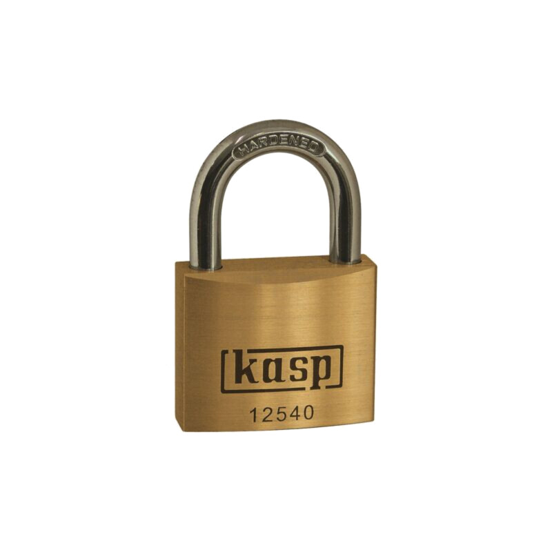 Lacăt; cu toartă; alamă; Protecţie: joasă (nivel 5); A: 40mm; 125