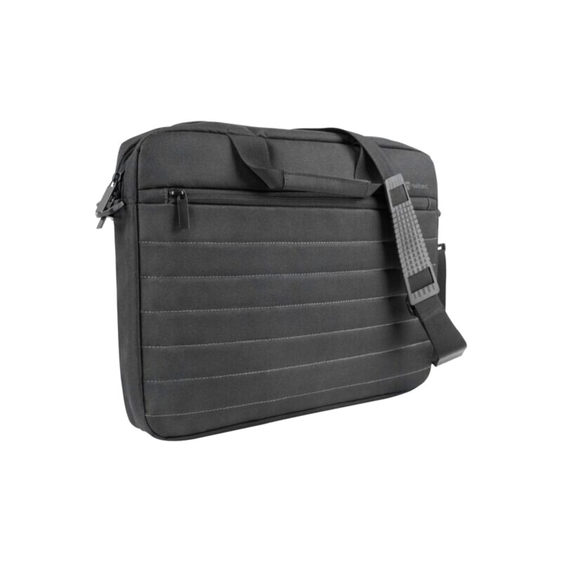 Laptop bag; black; poliester 600D; Usable dim: 375x40x290mm