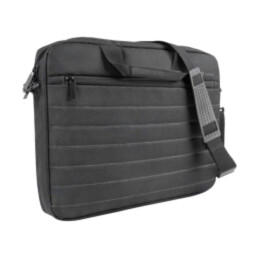 Laptop bag; black; poliester 600D; Usable dim: 375x40x290mm