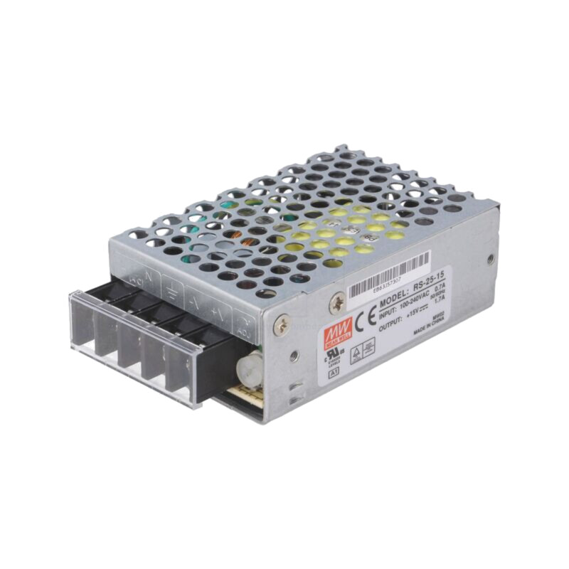 Alimentator: pulsatoriu; pt.încastrare,modulară; 25W; 15VDC; 1,7A
