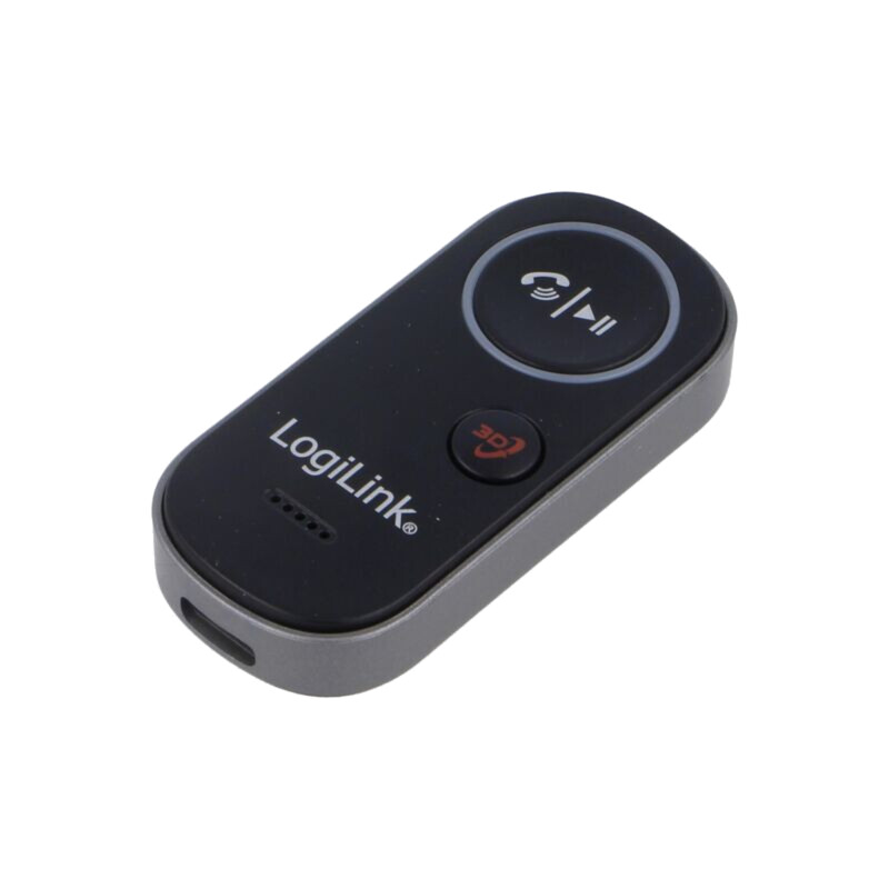 Receiver BT; Jack 3,5mm soclu,USB C soclu; neagră; 10m; 150mAh