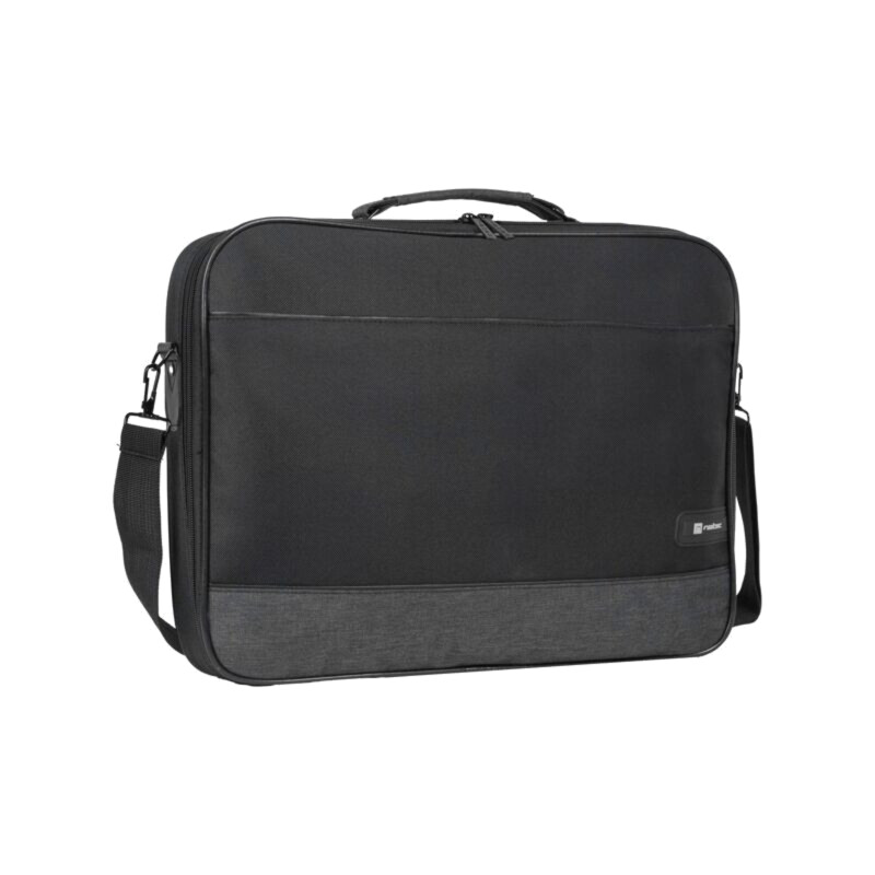 Laptop bag; black; poliester 600D; Usable dim: 385x47x285mm