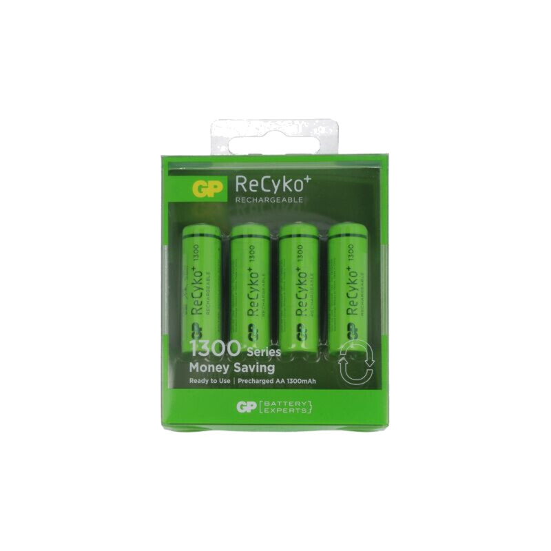 Acumul: Ni-MH; AA; 1,2V; 1300mAh; ReCyko+; Ø14,5x50,5mm; 130mA
