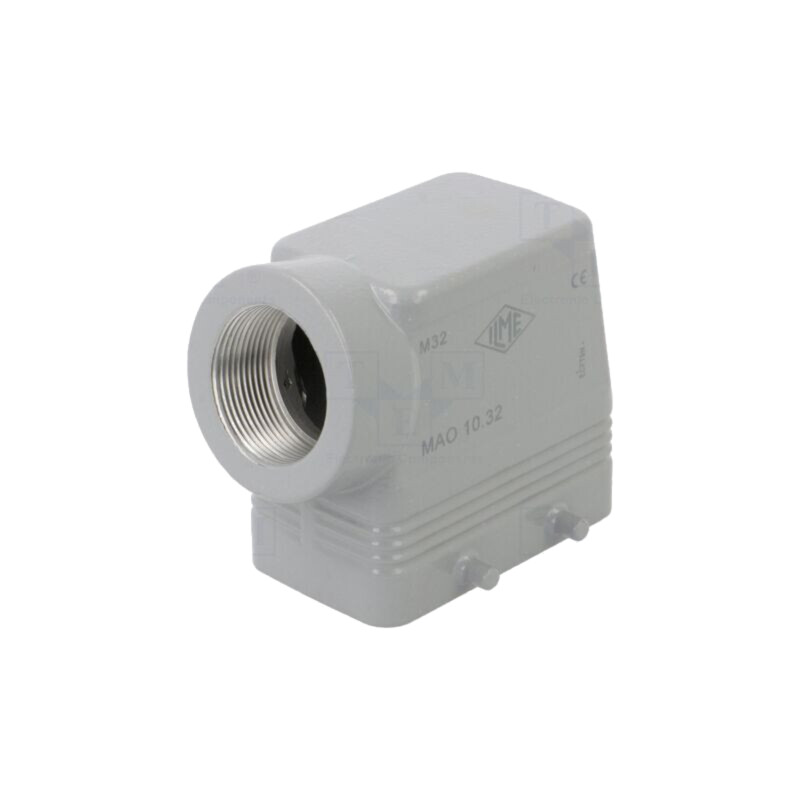 Enclosure for connectors: HDC; size 57.27; for cable; high; M32