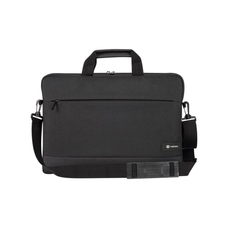 Laptop bag; black; poliester 300D; Usable dim: 385x20x270mm