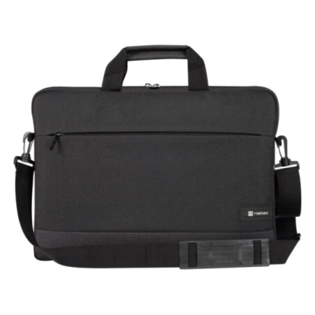 Laptop bag; black; poliester 300D; Usable dim: 385x20x270mm