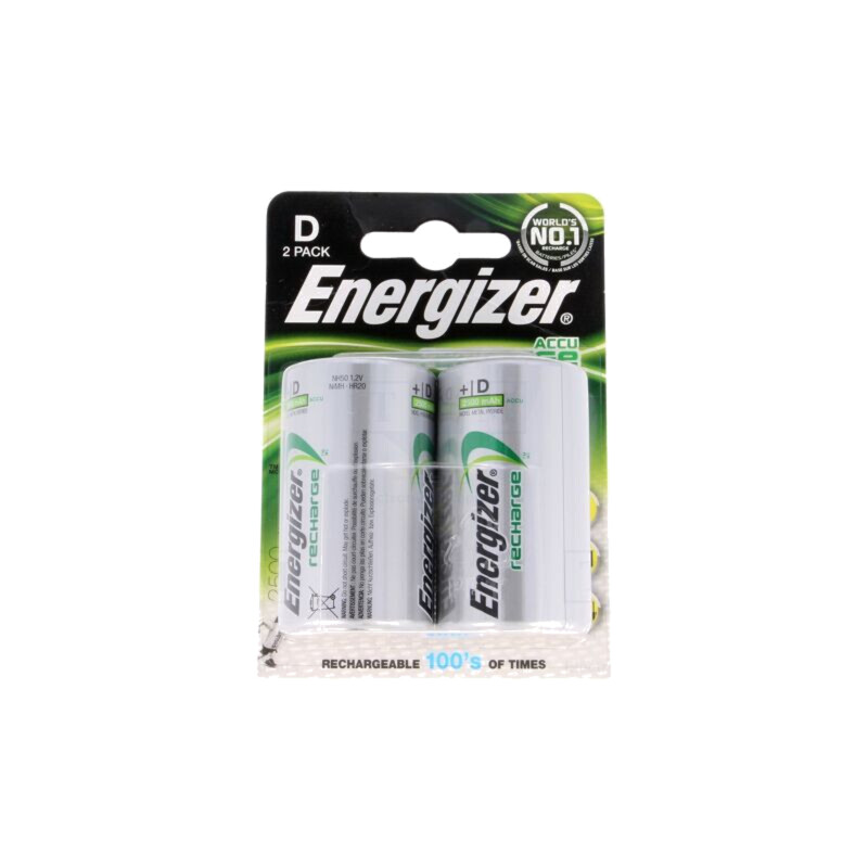 Acumul: Ni-MH; D; 1,2V; 2500mAh; 2buc.