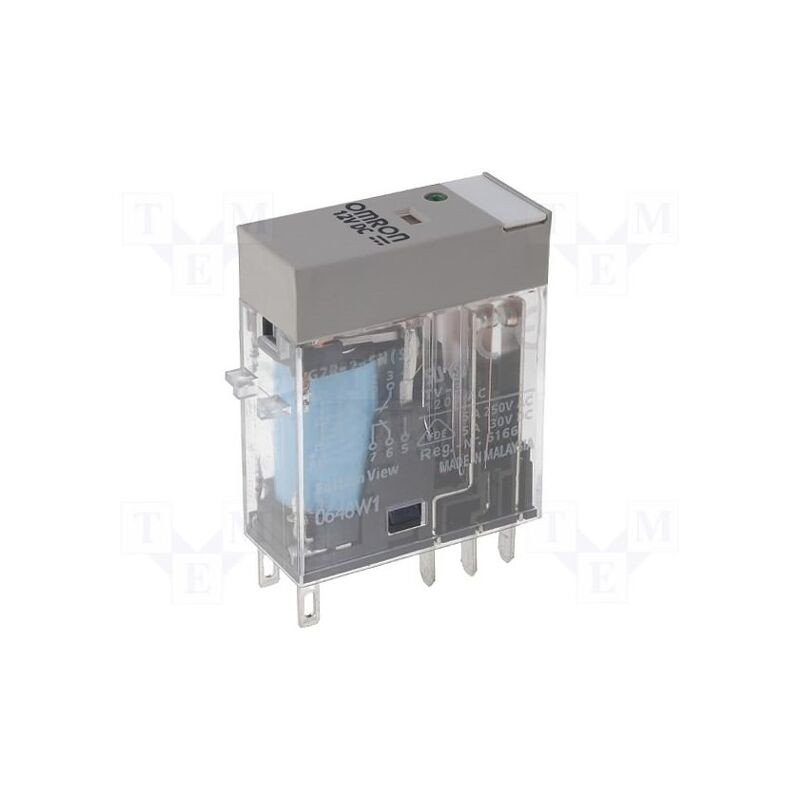 Releu: electromagnetic; DPDT; Ubobină: 48VDC; Icontacte max: 5A