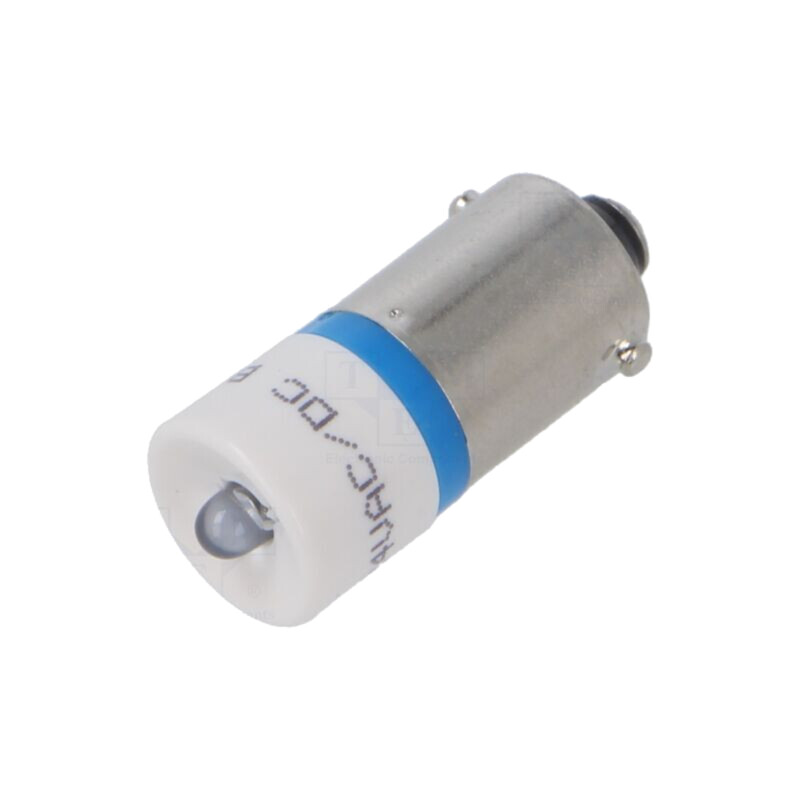 Lampă LED; albastră; BA9S; 24VDC; 24VAC; Nr.diode: 1; OptoHiT