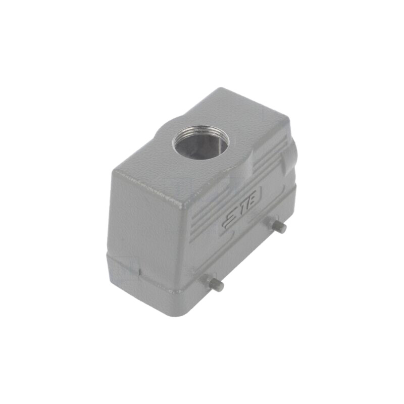Enclosure for connectors: HDC; size 6; for cable; straight; M25