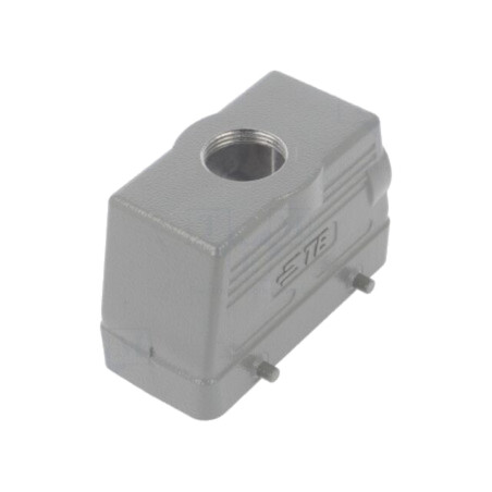 Enclosure for connectors: HDC; size 6; for cable; straight; M25
