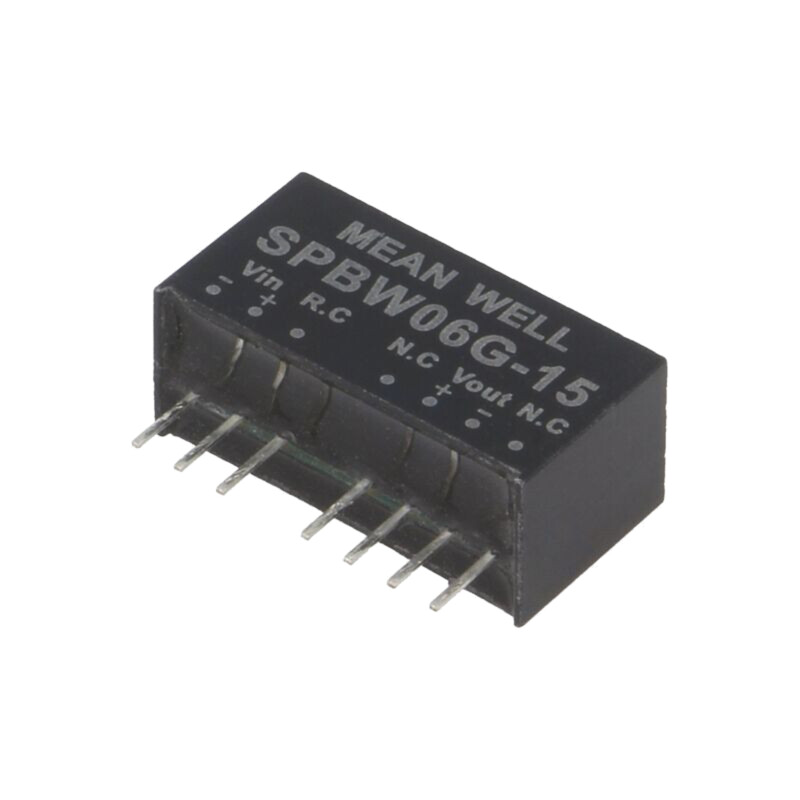 Convertor: DC/DC; 6W; Uintr: 18÷75VDC; Uieş: 15VDC; Iieş: 0÷400mA