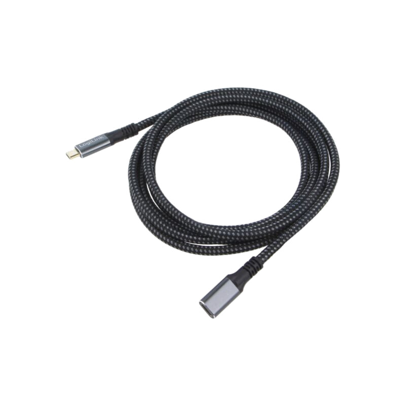 Cablu; USB 3.2 Gen 2; USB C soclu,USB C mufă; aurit; 2m; negru