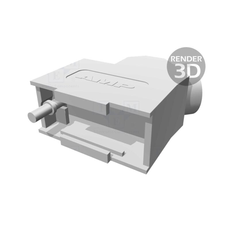 Enclosure for connectors: D-Sub; D-Sub 9pin,D-Sub HD 15pin