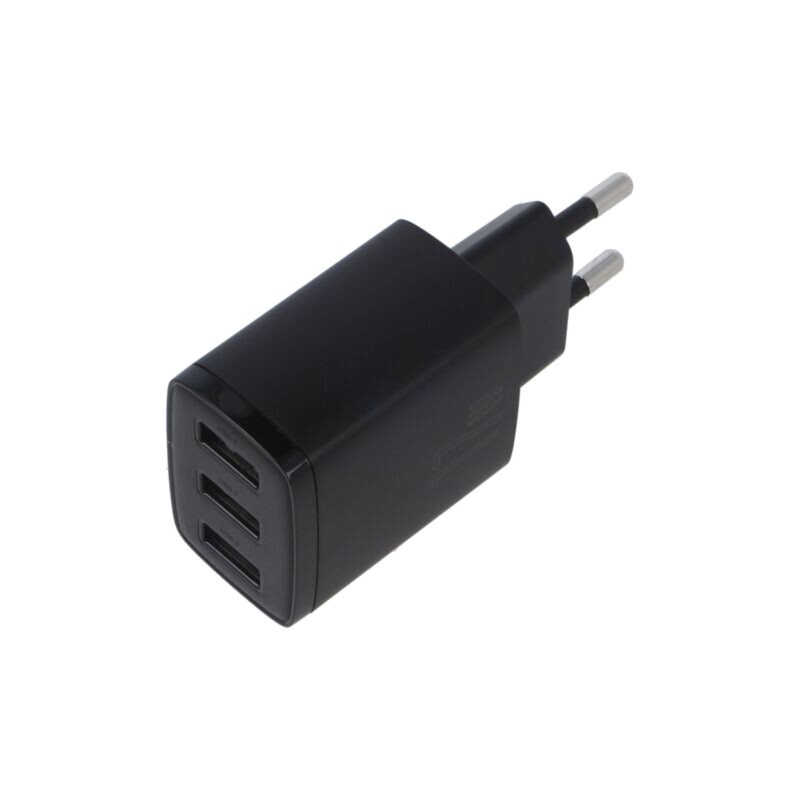 Alimentator: pulsatoriu; alimentare,plug-in; 5VDC; 17W; neagră