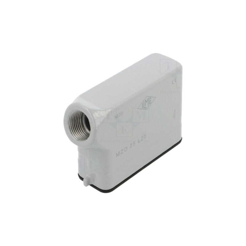 Enclosure for connectors: HDC; size 66.16; for cable; for latch