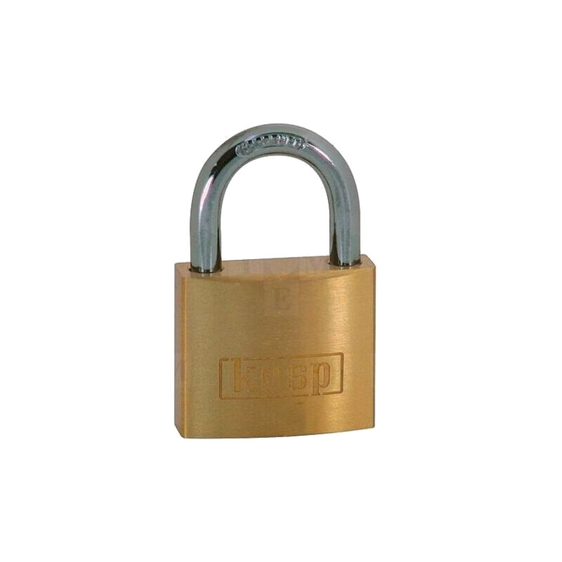 Lacăt; cu toartă; alamă; Protecţie: joasă (nivel 3); A: 40mm; C: 6mm