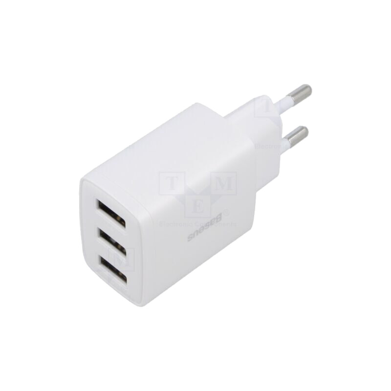Alimentator: pulsatoriu; alimentare,plug-in; 5VDC; 17W; albă; 3,4A