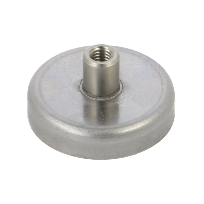 Magnet: fix; ferită (metal greu); Ø: 32mm; oțel inoxidabil