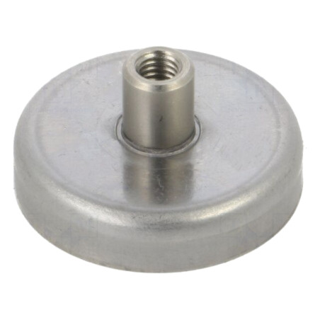 Magnet: fix; ferită (metal greu); Ø: 32mm; oțel inoxidabil