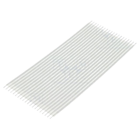 Conector: cablu jumper flexibil; P.cablu-bandă: 2,54mm; drepte