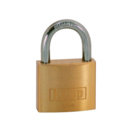 Lacăt; cu toartă; alamă; Protecţie: joasă (nivel 3); A: 40mm; C: 6mm